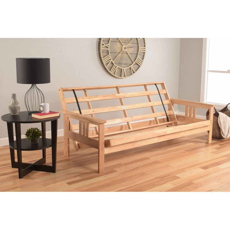 Stratford Full Size Futon Frame, Mattress Not Included, Butternut