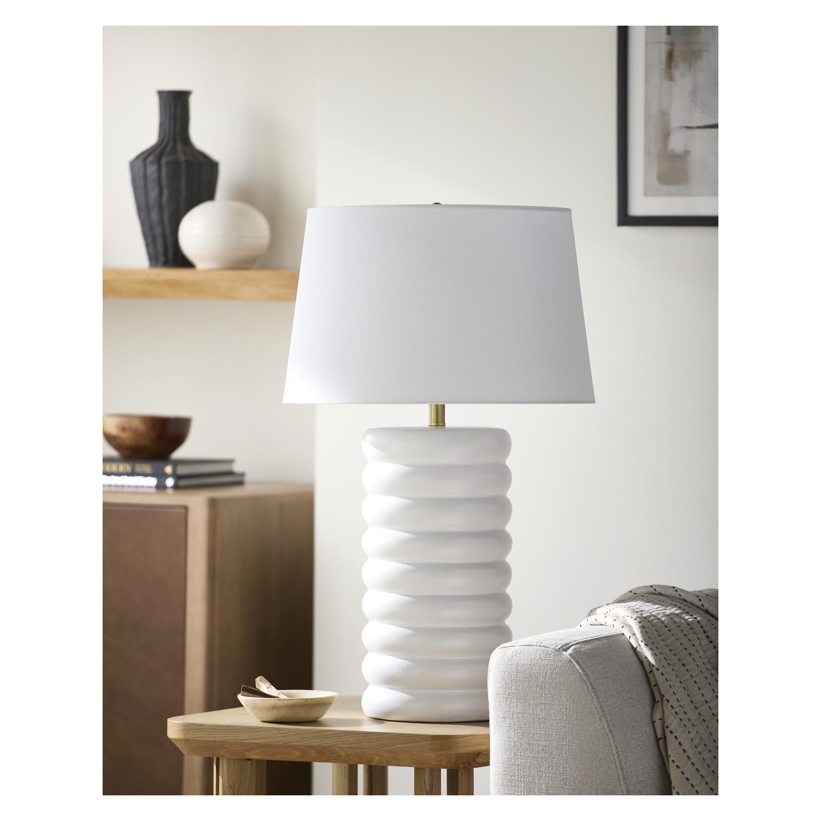 Nanna Table Lamp, White