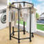 Metal Rolling Clothes Rack