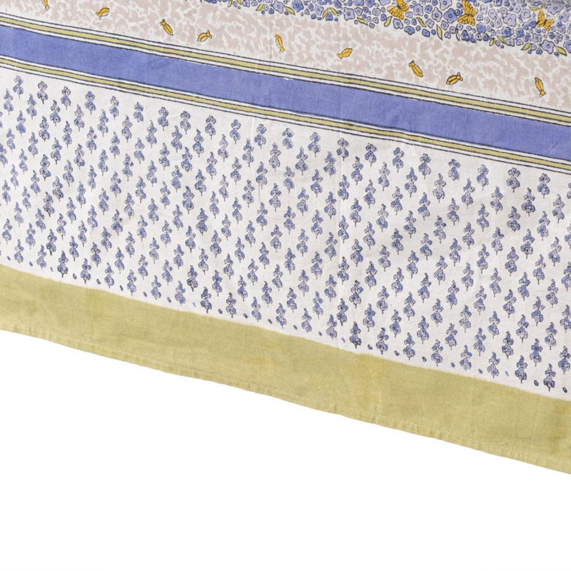 Lavender Bouquet Tablecloth - Purple - 59" x 59", 90" x 90" Square