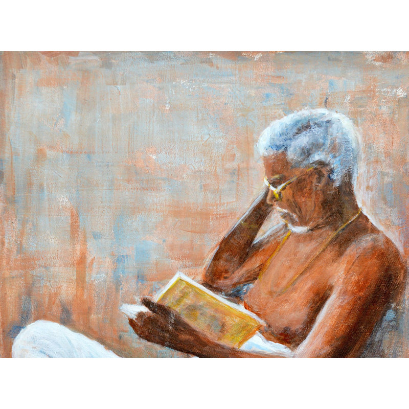 Solution de retraite | Acrylique sur toile | Par Usha Shantharam