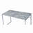 Faux Concrete Top Rectangular Writing Desk