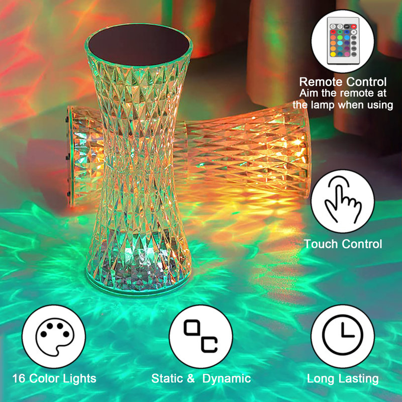 Mercer41 Acrylic Desk Lamp | Wayfair