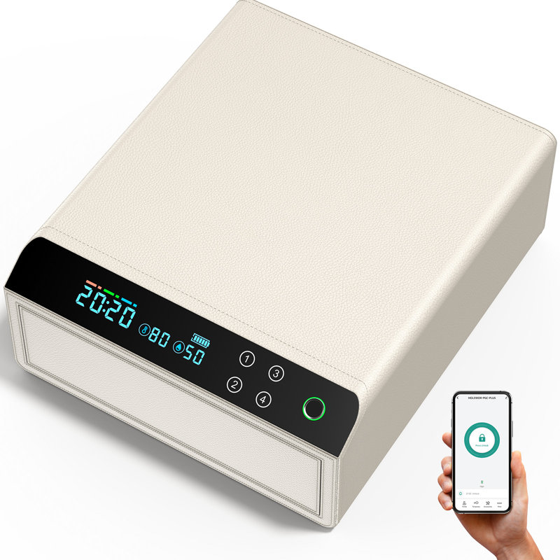 Safe Box Lock, White
