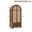 Wardrobe WITH 2 DOORS AND 4 DRAWERS WAINUT-1213175622
