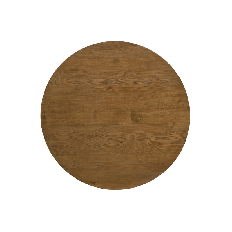 48 po rond TBL, complet, 30" H x 60" W x 60" D, Brown