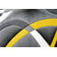 Tapis abstrait gris / jaune Mccampbell-34073183
