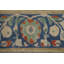 Tapis traditionnel bleu rétro 10 x 13