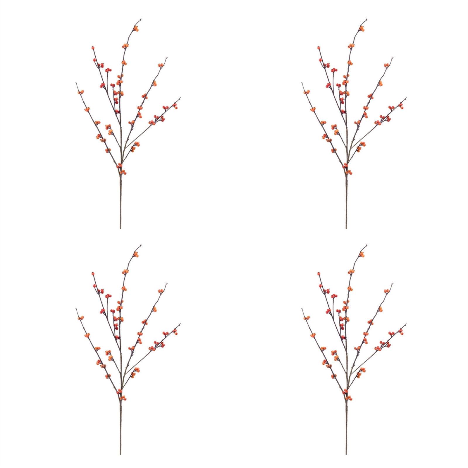 Berry Twig Spray (Set of 4)