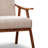 Transitional Modern Solid Wood Fabric,PU Accent Chair-1665470168-1665470164