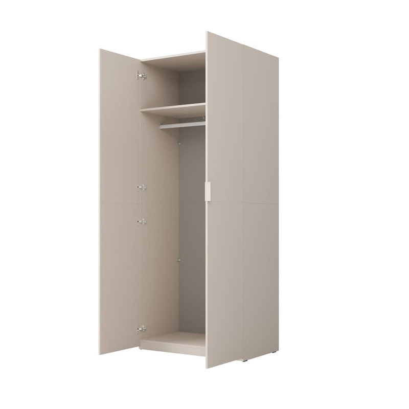 Manufactured Wood Wardrobe, Cashmere