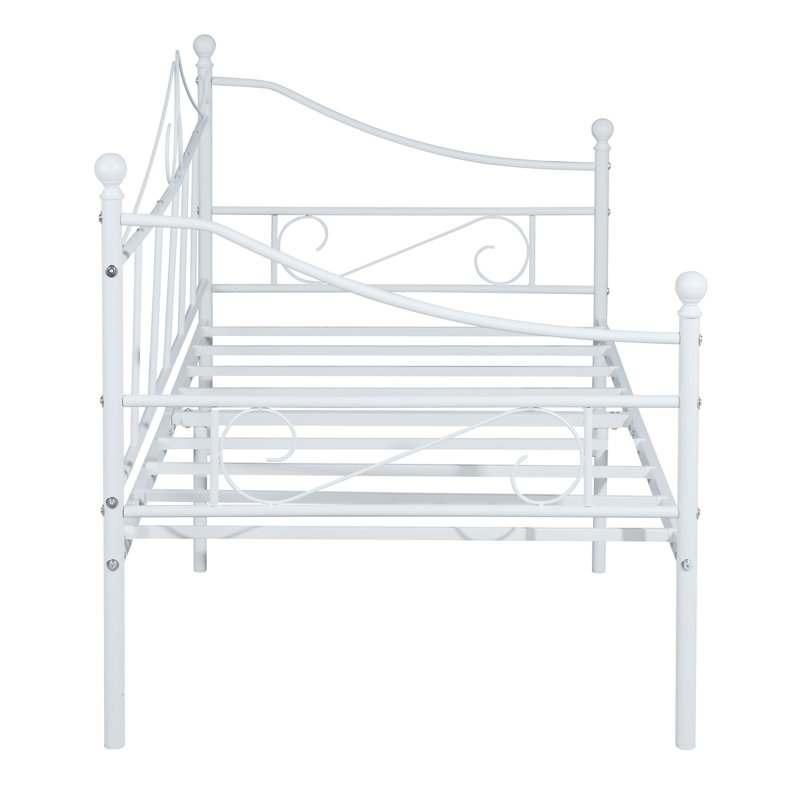 Claribel Metal UK Single - DE 90 X 190 Cm, White, English UK Single (90cm x 190 cm)
