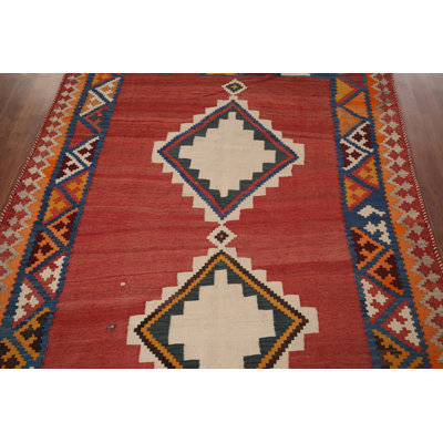 Vegetable Dye Kilim  Flat Weave  Rug 5x7