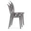 Parisienne Transparent Chair with Polycarbonate Seat-1387943077