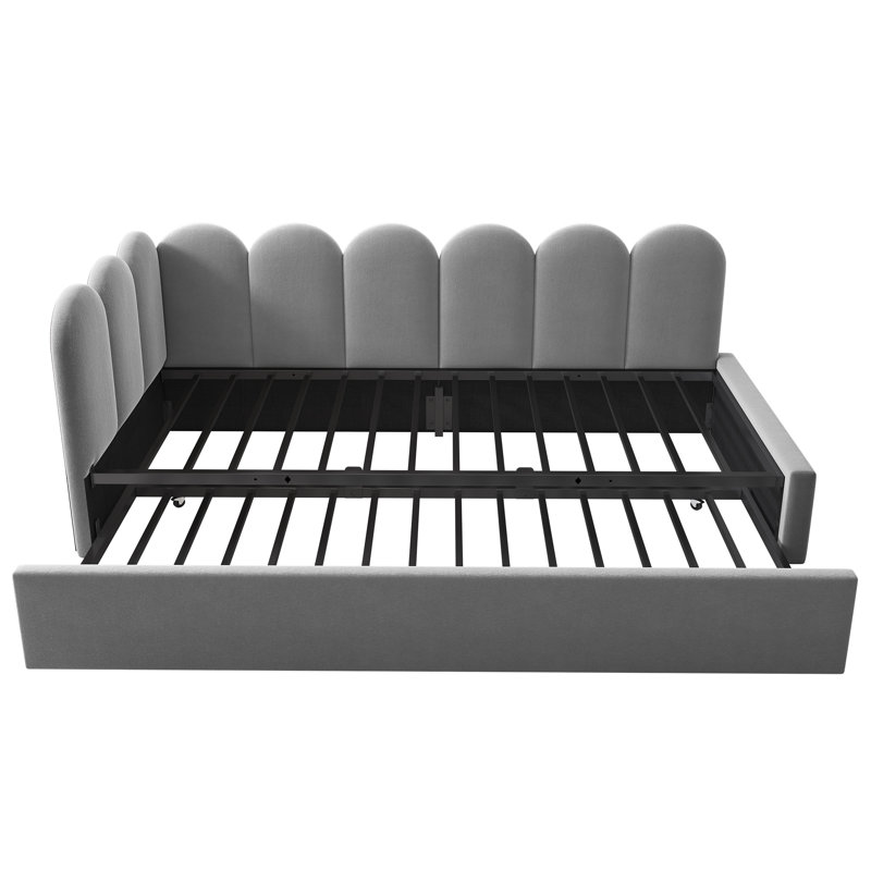 Upholstered Daybed, Grey