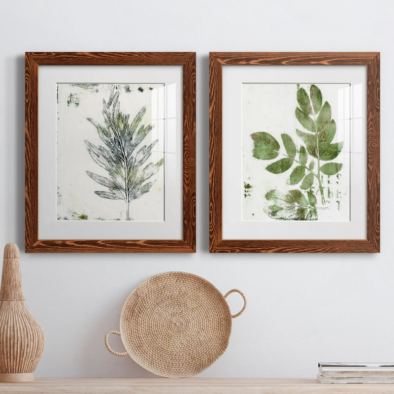 Présence de la nature - ensemble de 2 cadres photo, Érable, H 24 po x l 36 po x P 1,5 po