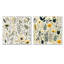 Amaury - Ensemble de 2 reproductions d'art sur toile-102574837-102574842