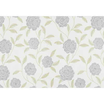 Abstract Floral Peel & Stick Floral Border