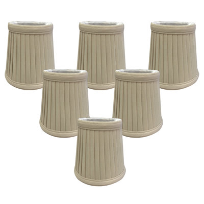 4.25 in. H Silk Empire Candelabra Shade