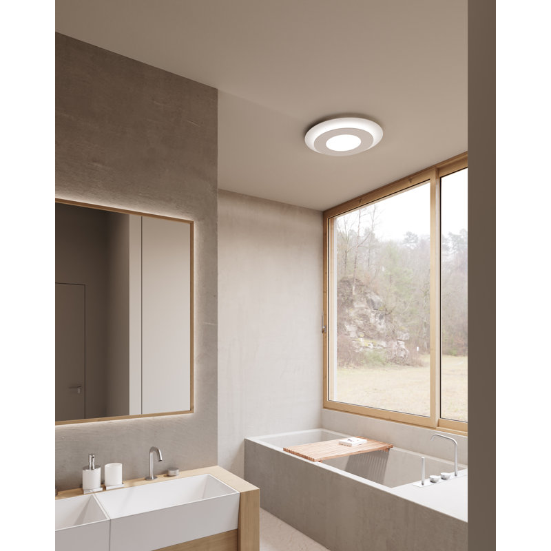 Offset 1 - Light LED Flush Mount, 3500K, 20"
