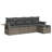  Garden Sofa Set Grey, Dark Grey