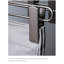 Séchoir à linge rétractable en acier inoxydable