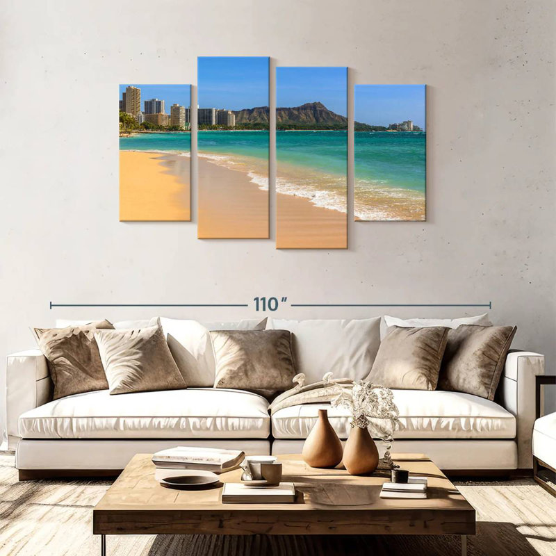 Gillard Waikiki Gillard Gold Coast, H 48 po x l 75 po