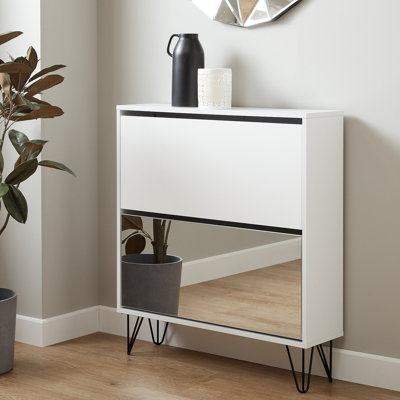 Azeil 14 Pair Flip Down Shoe Storage