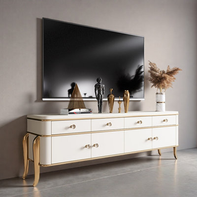 Meuble télé minimaliste et créatif