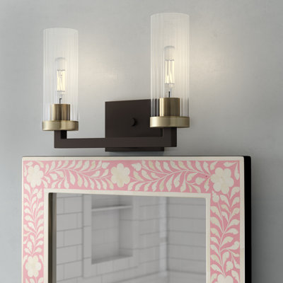 Éclairage pour meuble-lavabo 2 lumières Karns