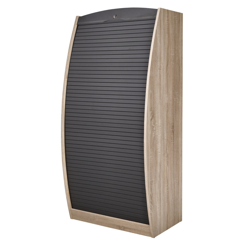 Holms 1 -Door 2 -Shelf, Oak/Black