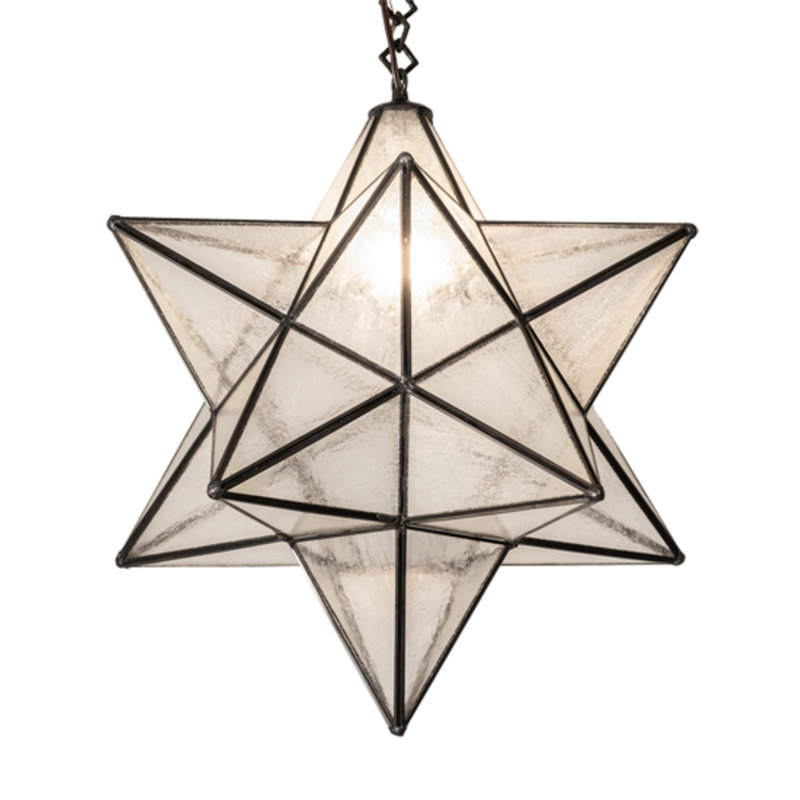 Moravian Star 5 - Light Pendant