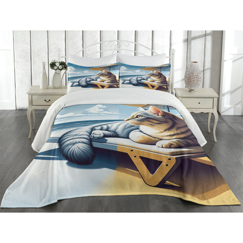 Coverlet, King Coverlet + 2 Standard Shams
