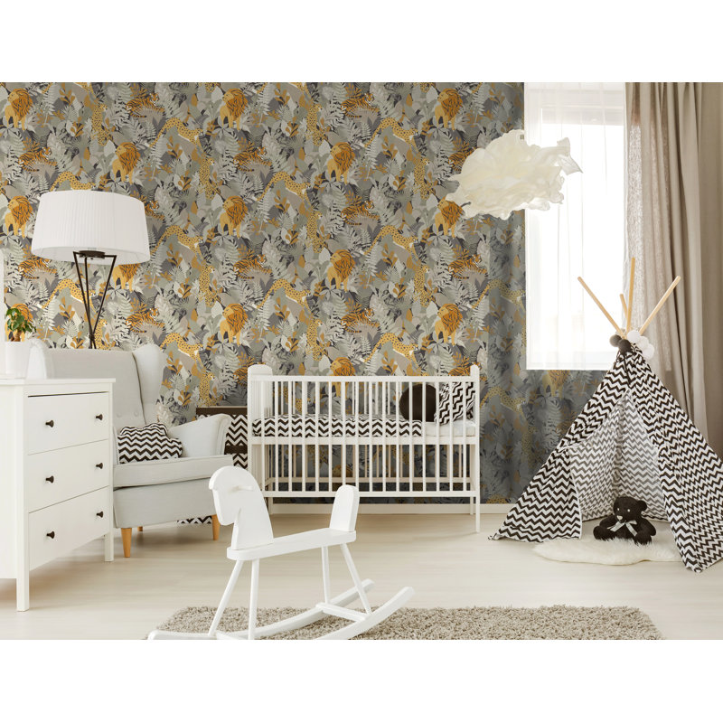 Freidin 53cm x 10.5cm Matte Wallpaper Roll, Neutral