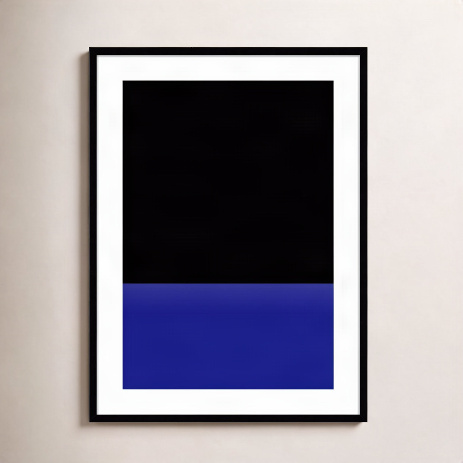 Lancey "Sea" Print by Alex Caminker, Black , 41" H x 30" W