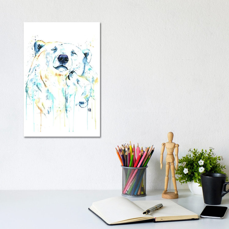 Unconditional Love by Lisa Whitehouse - Wrapped Canvas Painting, 30.48cm H x 20.32cm W x 1.91cm D