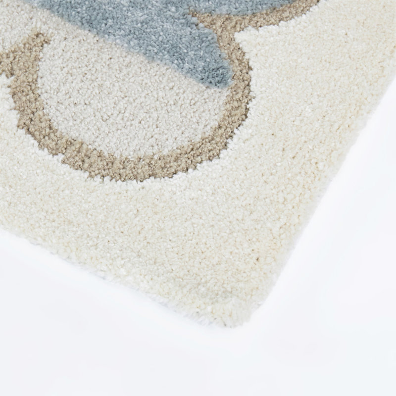Tapis sarcelle Sylvester, 7'10" x 10'