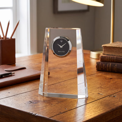 FC7CB66D91E246D9B69CAD39496F1FFE Paragon Optical Crystal Tabletop Clock