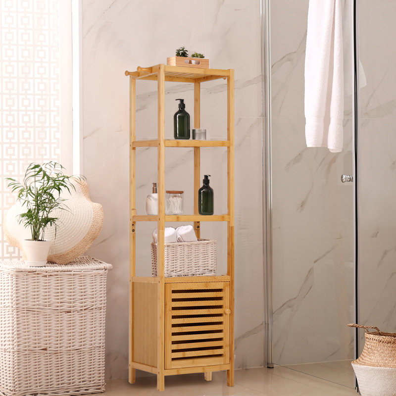 Alezandro Bamboo Bathroom Cabinet