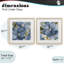 "Floral Walk in Beauty", ensemble de 2 impressions encadrées sous verre, design par Lanie Loreth-450567723-450567725