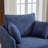 Upholstered Swivel Chair With Storage Ottoman-101644158