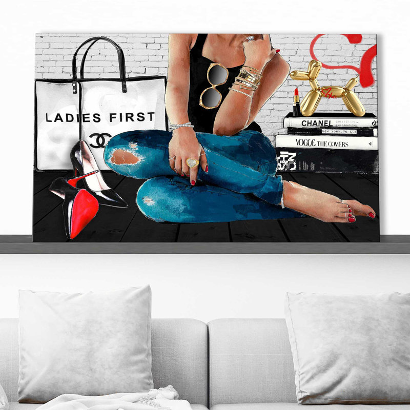 West Hollywood (Horizontal) par Jodi - impression, Toile tendue, H 18 po x l 30 po x P 1 po