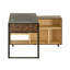 Bureau en coin en L avec rangement multiple Techni Mobile