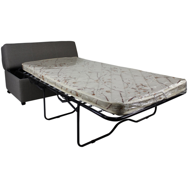 Repose-pieds avec rangement Upton, Taupe