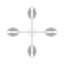 Daquisha 4 - Light Matte Black Pendant