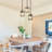 1- Light Dimmable  Rectangle Pendant Light