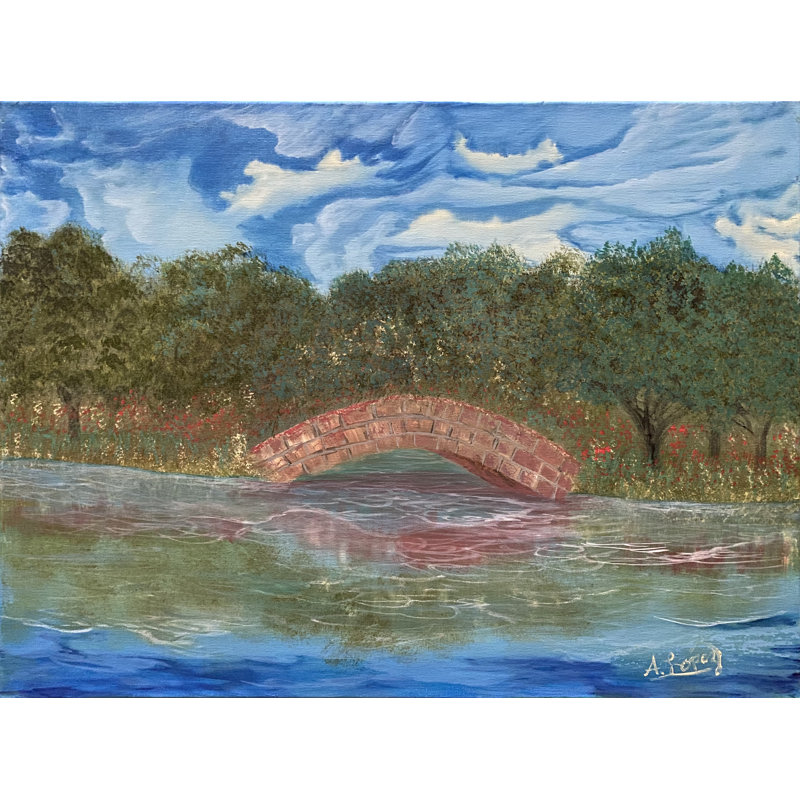 Nature 17 Print by Alicia Lopez, 17.25" H x 21.25" W x 0.875" D