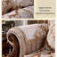 Chaise longue rembourrée de style européen