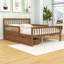 Lit plateforme en bois 2 tiroirs avec garde-corps-283383468-294454936