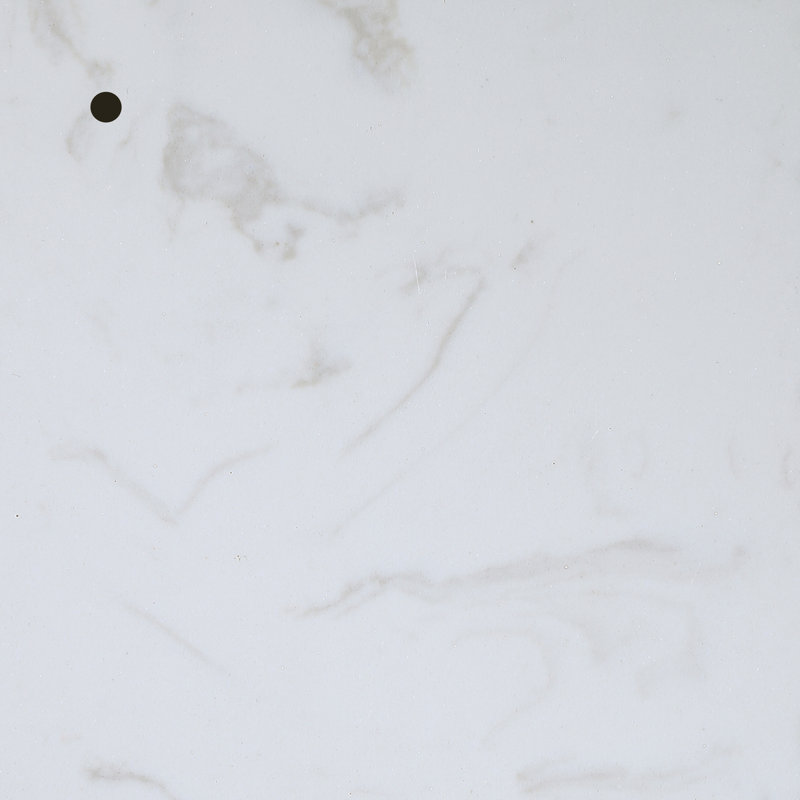 Elegant Kitchen and Bath Stone Finish Sample in Calacatta Engineered Marble